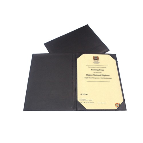 Custom Certificate Holder